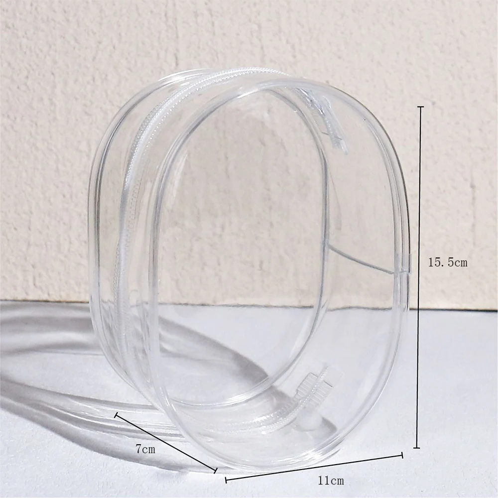 Plush Labubu Doll Transparent Protective Storage Plush Doll Display Bag PVC Material Storage Box Dustproof Display Bag