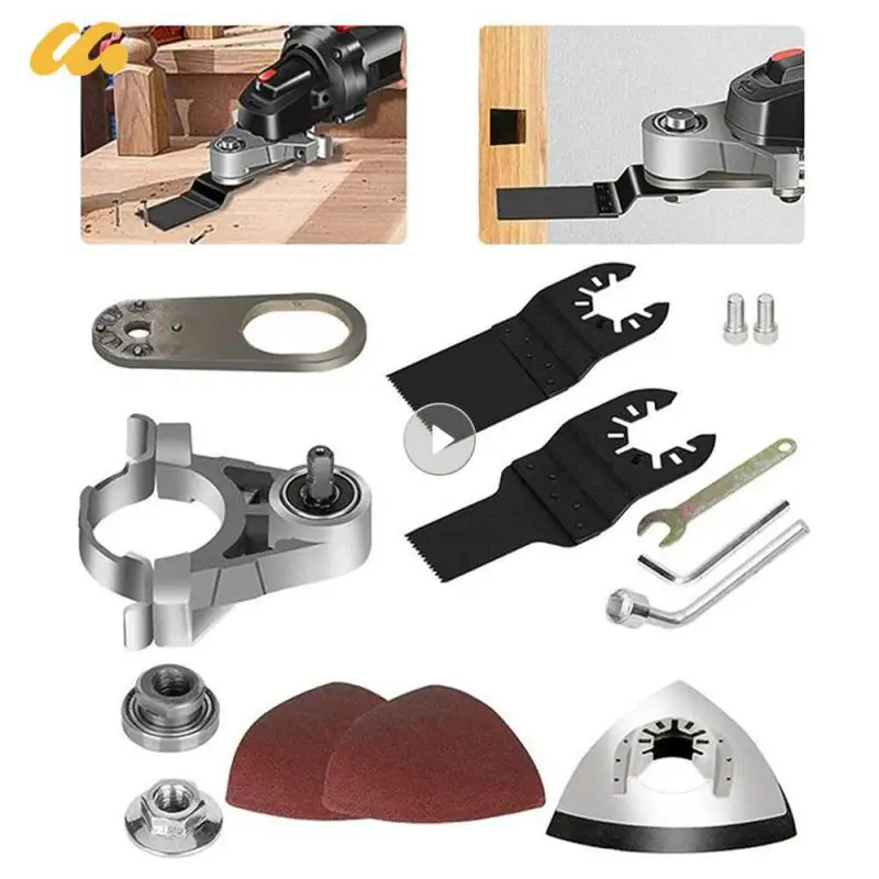 M10 Angle Grinder Conversion Universal Head Adapter Angle Grinder Polisher Polishing Oscillating Tool Saw Blade Oscillating Set