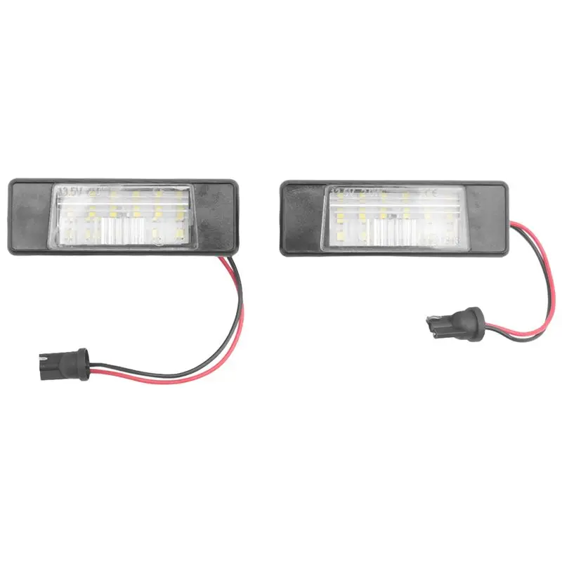 Classy-2PCS Car Trunk Number License Plate Light For Nissan Pathfinder R51 Versa Nismo Infiniti Q50