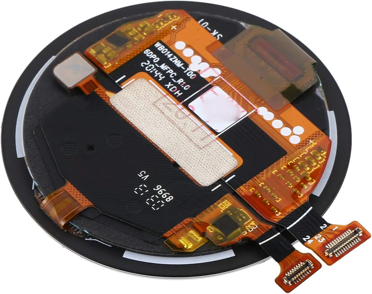 100% Test For Huawei GT2E LCD Display with frame GT2E HTC-B19 watch Touch Screen Digitizer Assembly Replacemeent