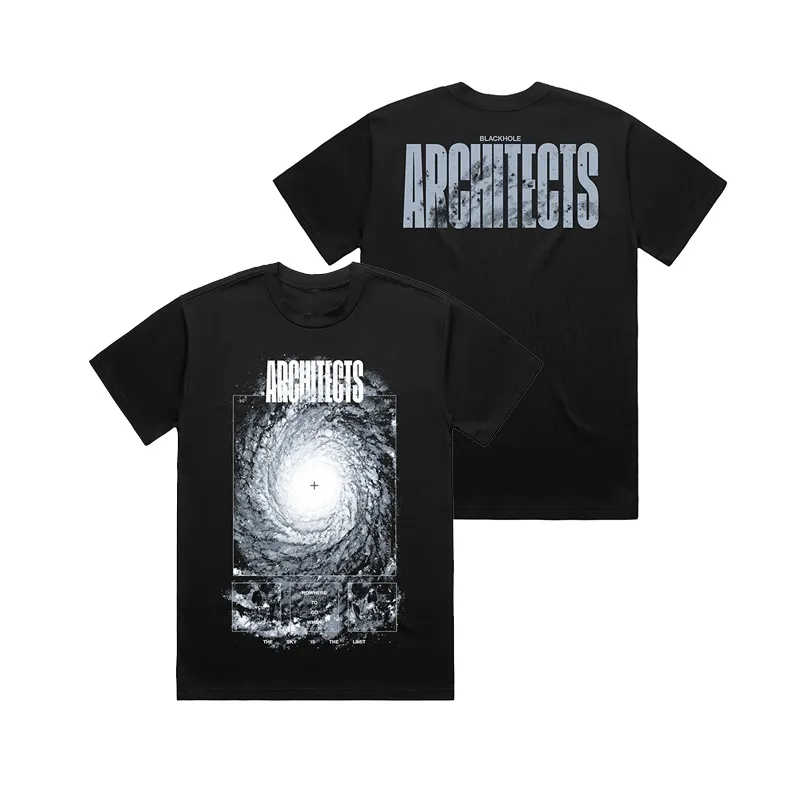 Fit Architects - Banda de Metal Británica de Renombre - Camiseta de Manga Corta de Algodón Puro Vintage para Hombre y Mujer para el Verano