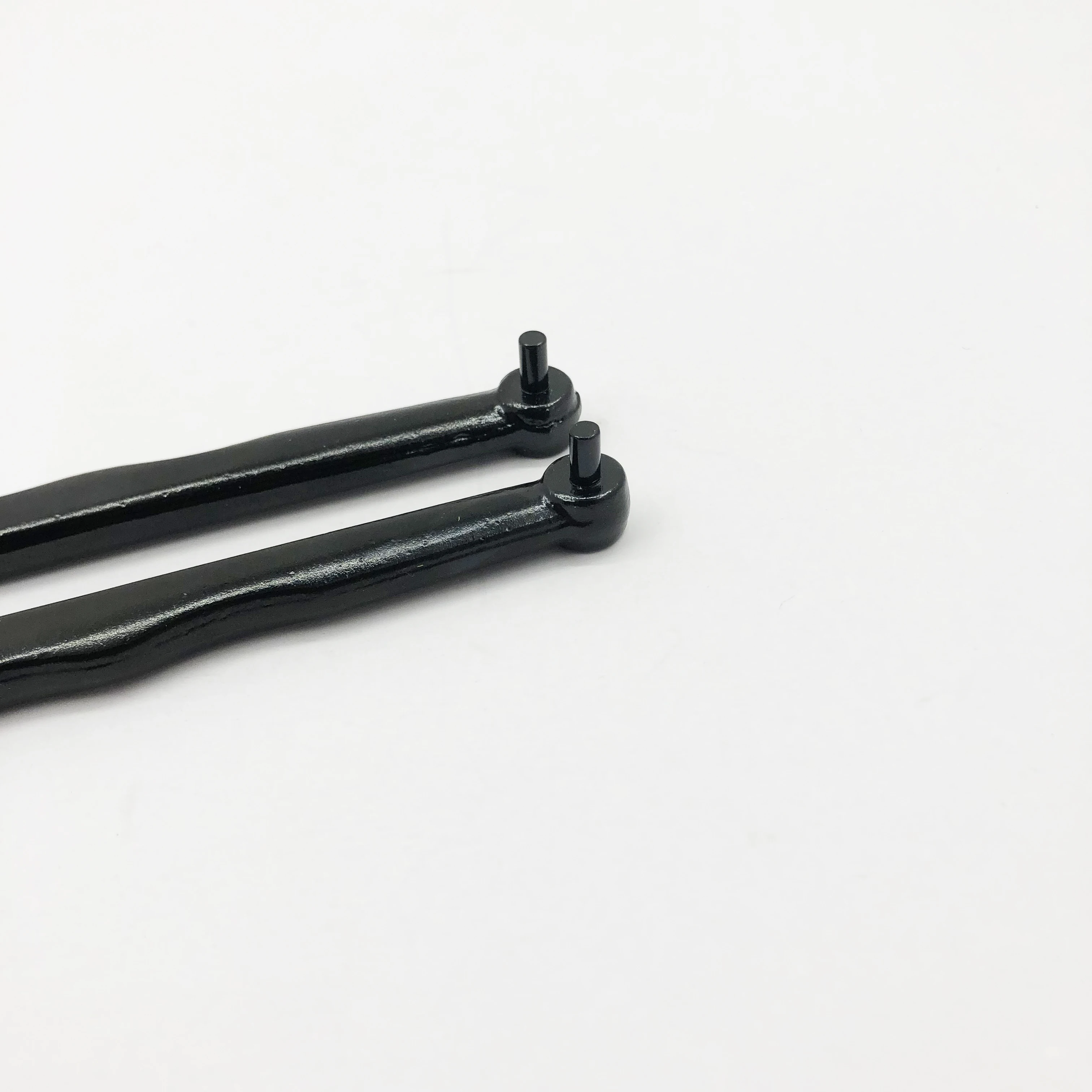 Universal Black Finish Steel Adjustable Face Spanner Wrench Pin Pliers For Round Nuts with Drilled Holes (4mm)