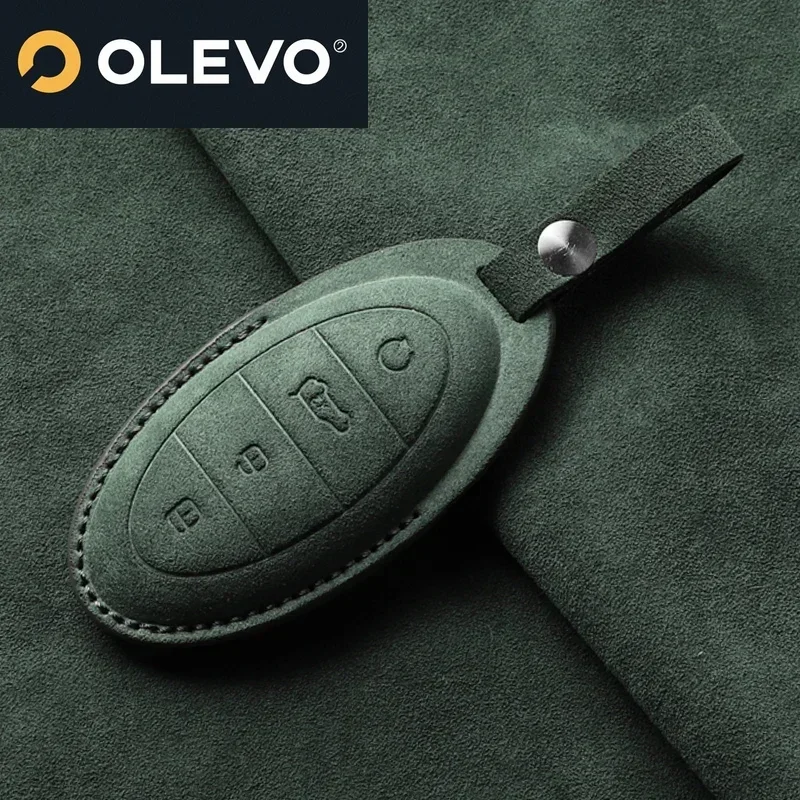 جديد للبحث عن سلسلة المفاتيح U8 U9 المستوردة من جلد الغزال شل BYD 2023 ديلوكس كامل قذيفة أوراكل العظام النقوش غطاء حافظة مفاتيح السيارة