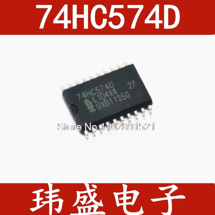 (20 TEILE/LOS) 74HC574D SOP-20 7,2mm D