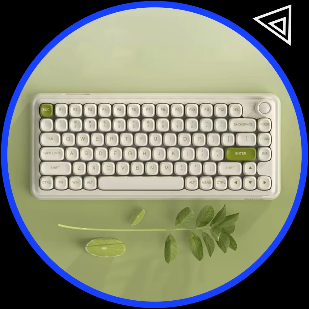 DAREU Z82pro Keyboard Three Modes Long Battery Life Low Delay Keyboards Office Work Gasket Hot Swap Mute Pc Accessories Gifts