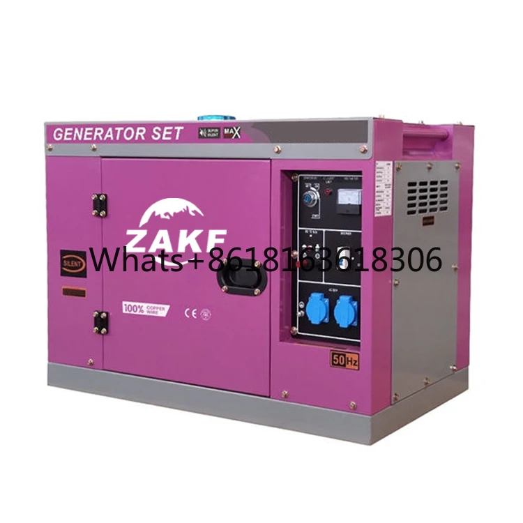 China Factories 5kva/5kw Generator Set  Engine Generator Set Portable Silent  Generators