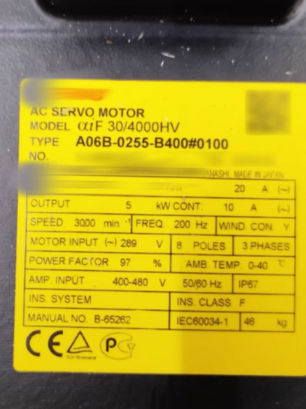 

A06B-0255-B400 for module