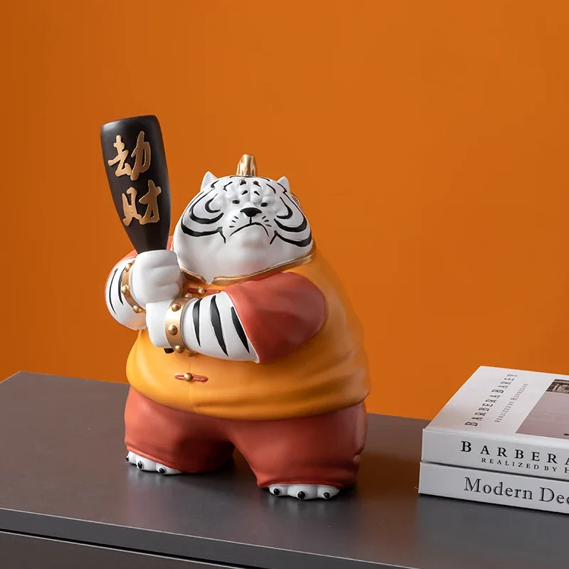 Resin High-end Small Sculpture Room Bookcase Ornaments Decoration