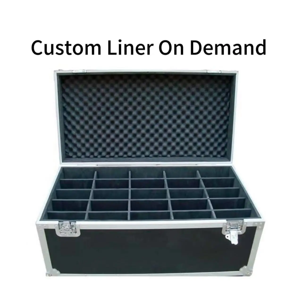 xx-Aluminum Metal Flight Case Aluminium Pro Audio Snake Cable Trunk