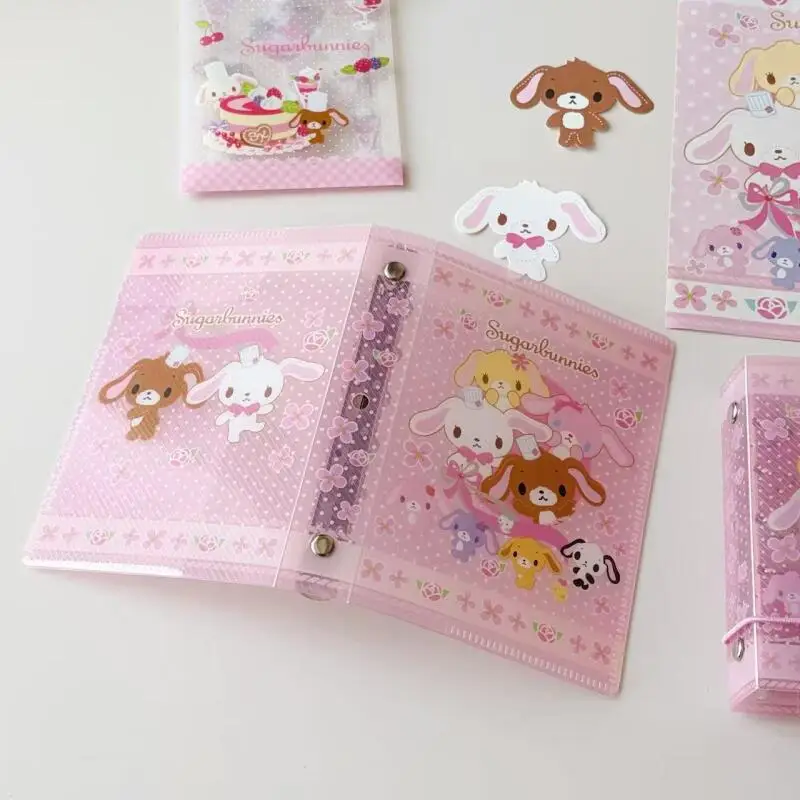 Sugarbunnies Bunny A7 Loose Leaf Edition Shell Cute Pvc Photo Storage Clip Cartoon Large Capacity Storage Box Friend Party Gift