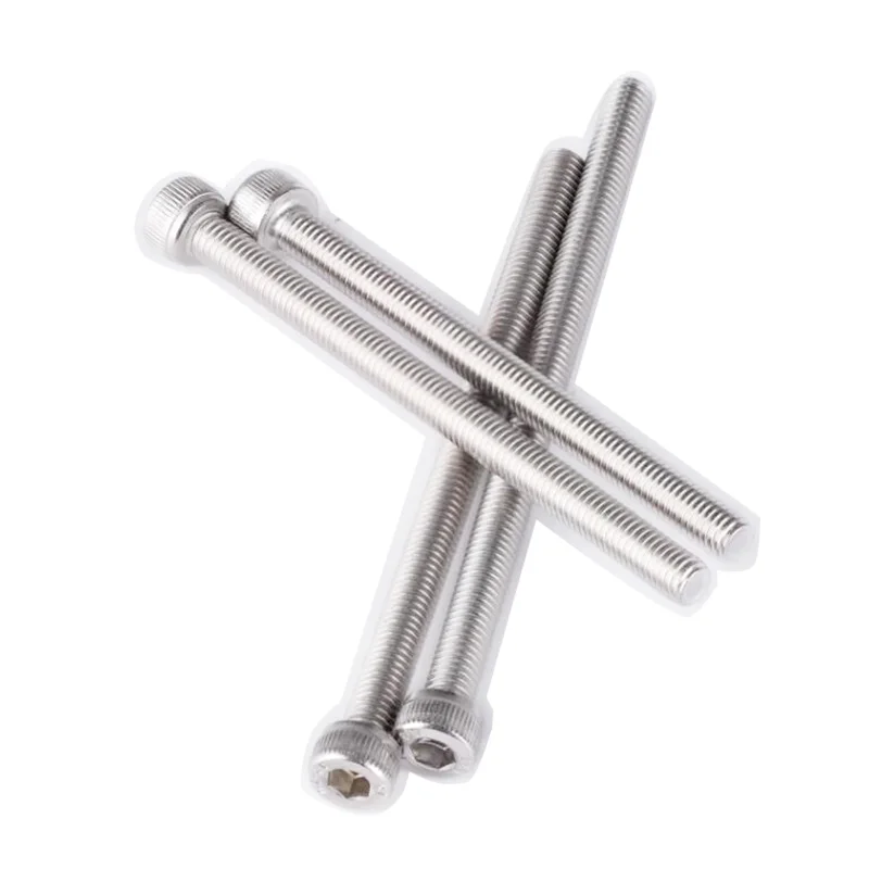 M3 M4 M5 M6 M7 M8 Stainless Steel Hex Bolt Socket Cap Screws Allen Long 100mm 110mm 120mm 130mm 140mm 150mm 160mm 170mm 200mm