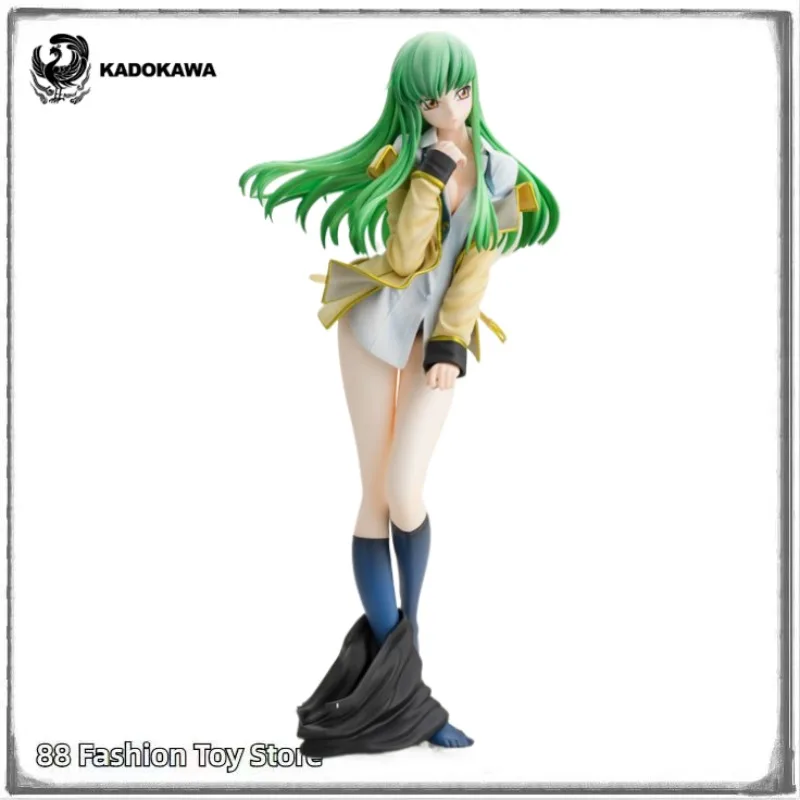 

In Stock Original KADOKAWA KDcolle Code Geass Lelouch of The Rebellion Cc School Uniform 1/7 Anime Figure Toy Gift Ornament