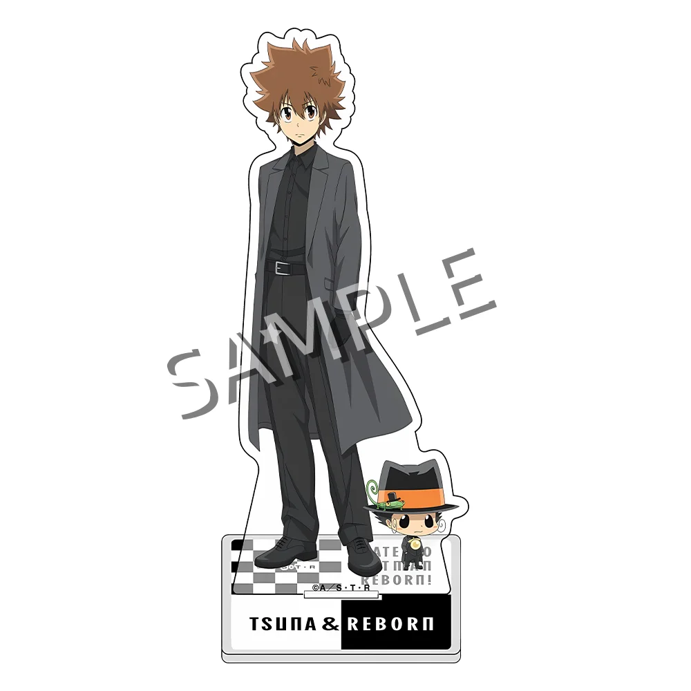 Katekyo Hitman REBORN! 15cm Acrylic Stand Vongola Family Anime Merch Collection Model Ornament Gift keychain