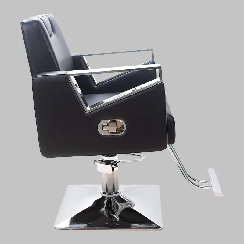 Trendy Luxury Barber Chairs Comfortable Aesthetic Barber Chairs Vintage Display Beauty Cadeira De Barbeiro Salon Furniture
