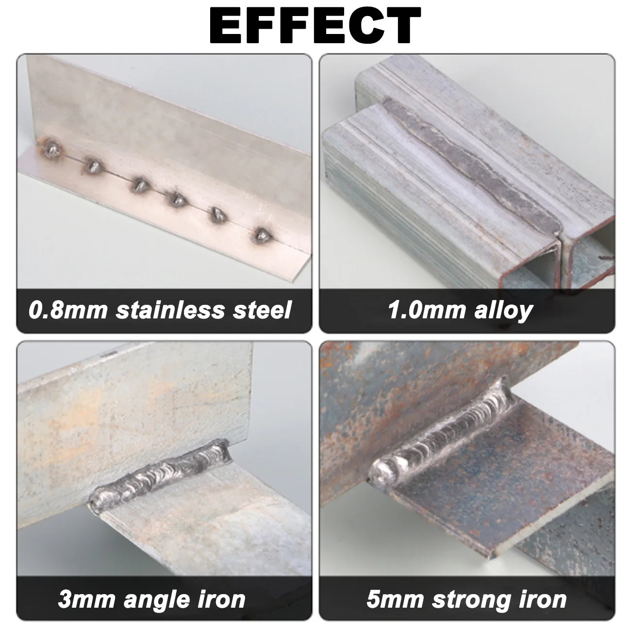 TINBUKE MIG Welding Machine 220V Inverter Magnetic Core Welding Wire MIG200 AC Current Mode Control With Accessory Tools