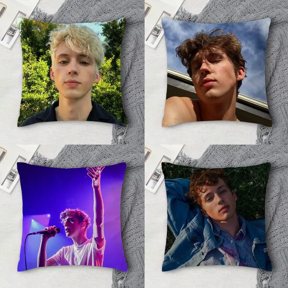 

T-Troye Sivan Double-sided Printed Square Decorative Cushion Cover for Sofa Living Room Home Decor