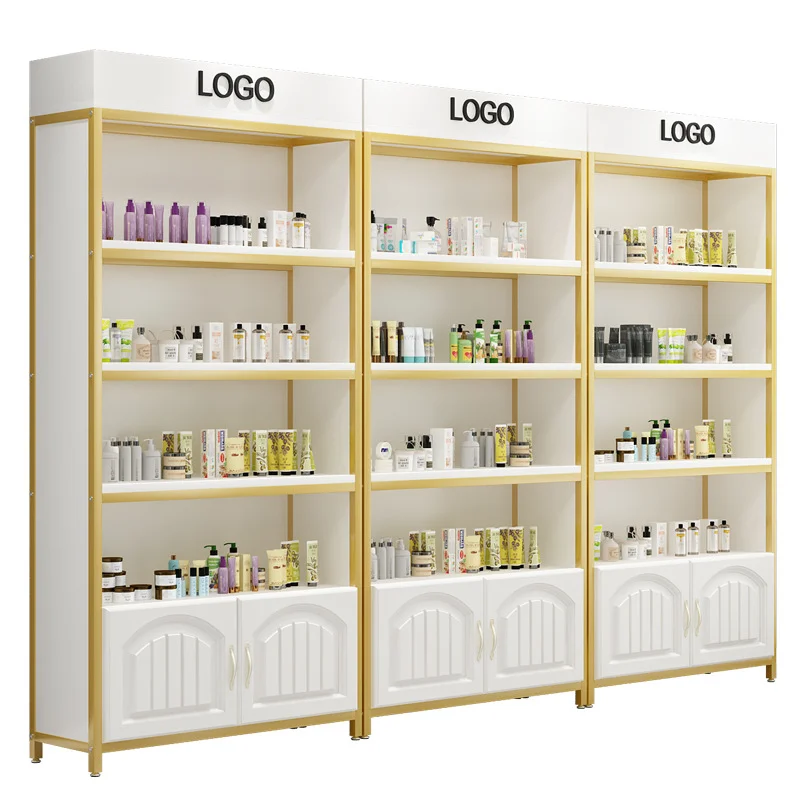 ชั้นวางตู้โชว์สินค้าสั่งทำพิเศ - Luxury Skincare Shop บทวิจารณ์และราคา