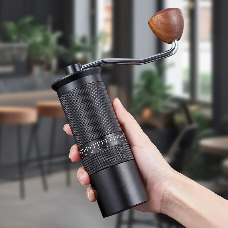 External coffee grinder Hand grinder Aluminum alloy pot steel core wear-resistant high quality