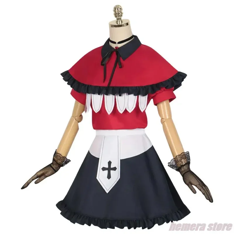 EIN Oshi No Ko Hoshino Rubii Cosplay Kostüm Lolita Kleid Rock Halloween Karneval Anime Tägliche Kleidung Für Mädchen Frauen Neue Haut