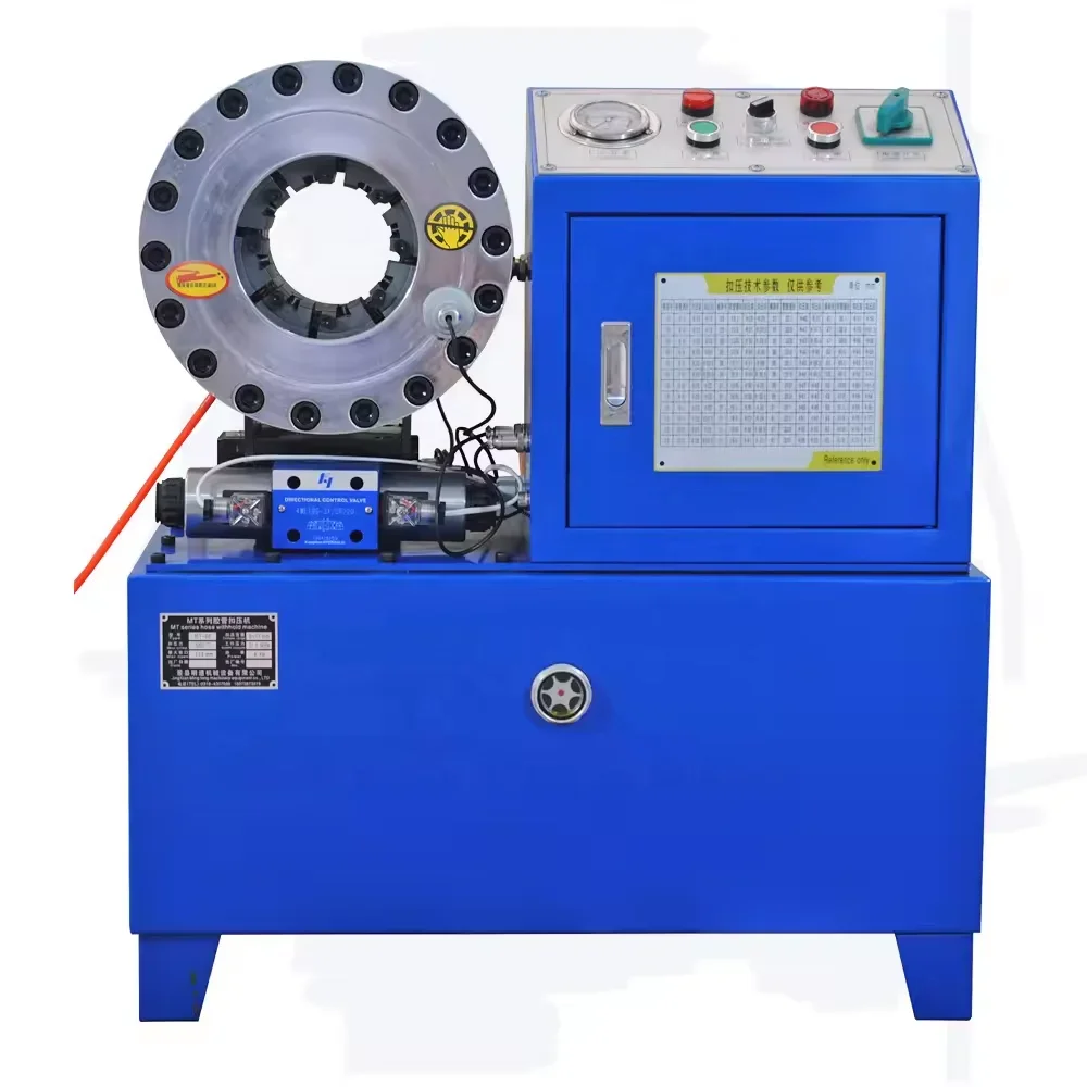 

Hot-selling overseas product from the source manufacturer 1/4-2 inch mold quick-change hydraulic joint hose crimping machine