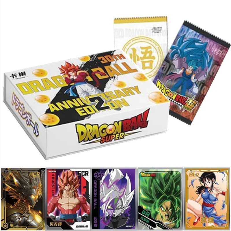 NEW Dragon Ball Cards Son Goku Saiyan Vegeta TCG Rare Trading Collection Card Anime Battle Carte for Children Gift Toys