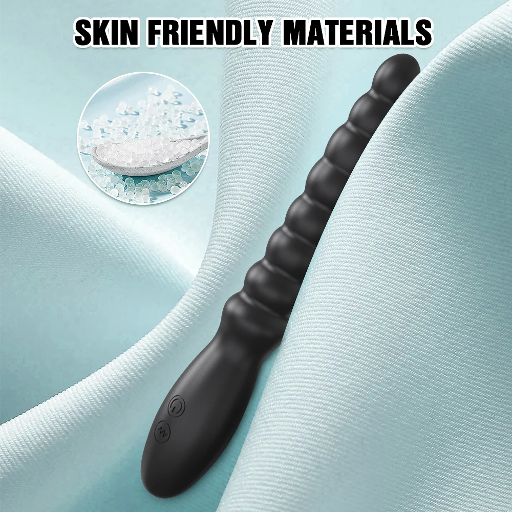 ลูกปัด Anal Butt Plug Prostate Stimulator Vibrating Anal Plug G Spot Vibrator ผู้ใหญ่ผู้หญิงผู้ชายคู่ Flirt เกย์เพศเร้าอารมณ์ของเล่น