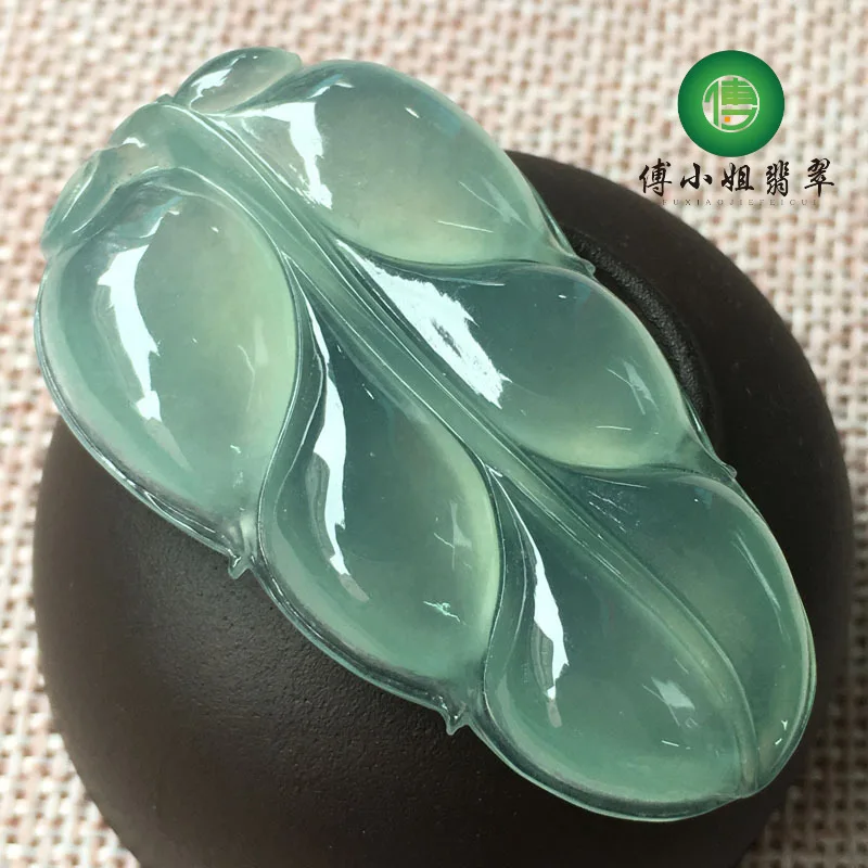 Miss Fu Clear Golden Branches Jade Leaves Seed Water Moisturizing Ice Transparent Full round