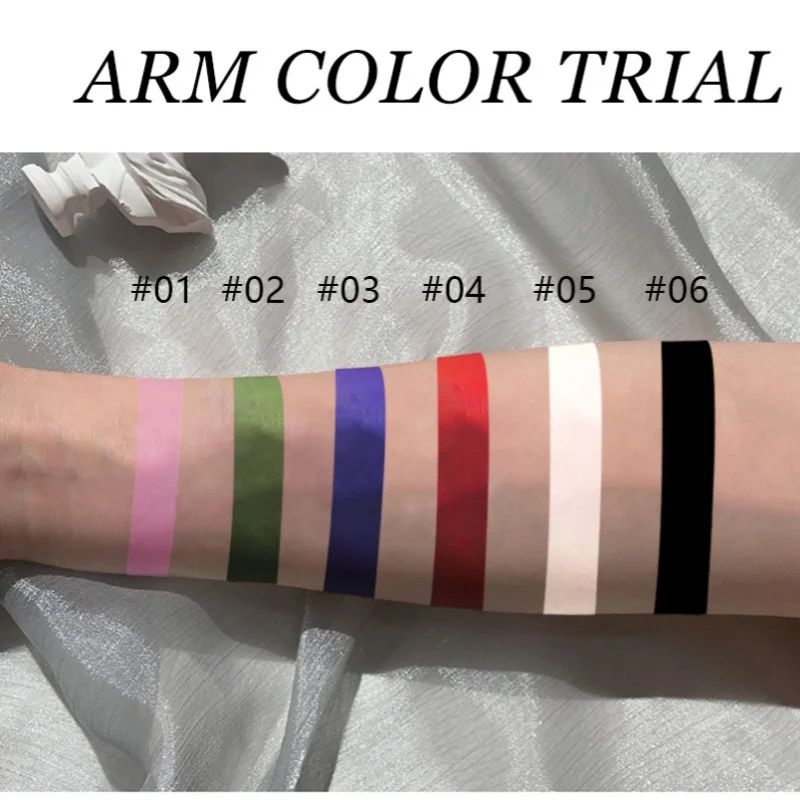 Fluwelen vloeibare lippenstift Smudge Proof De hele dag Draag rijke kleuren Hydraterende lipvlek make-upkit voor gezicht Body Art Cosmetic