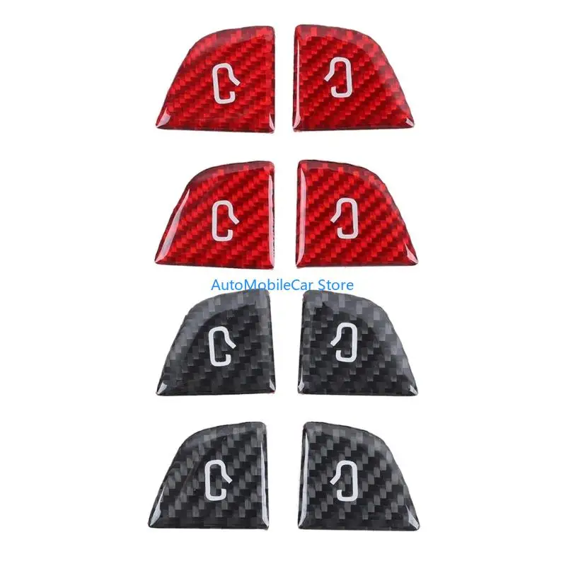 G8TE Precisions Fit Door Button Protective Film Carbon Fiber Resin for Select Model 2025 New Dropping