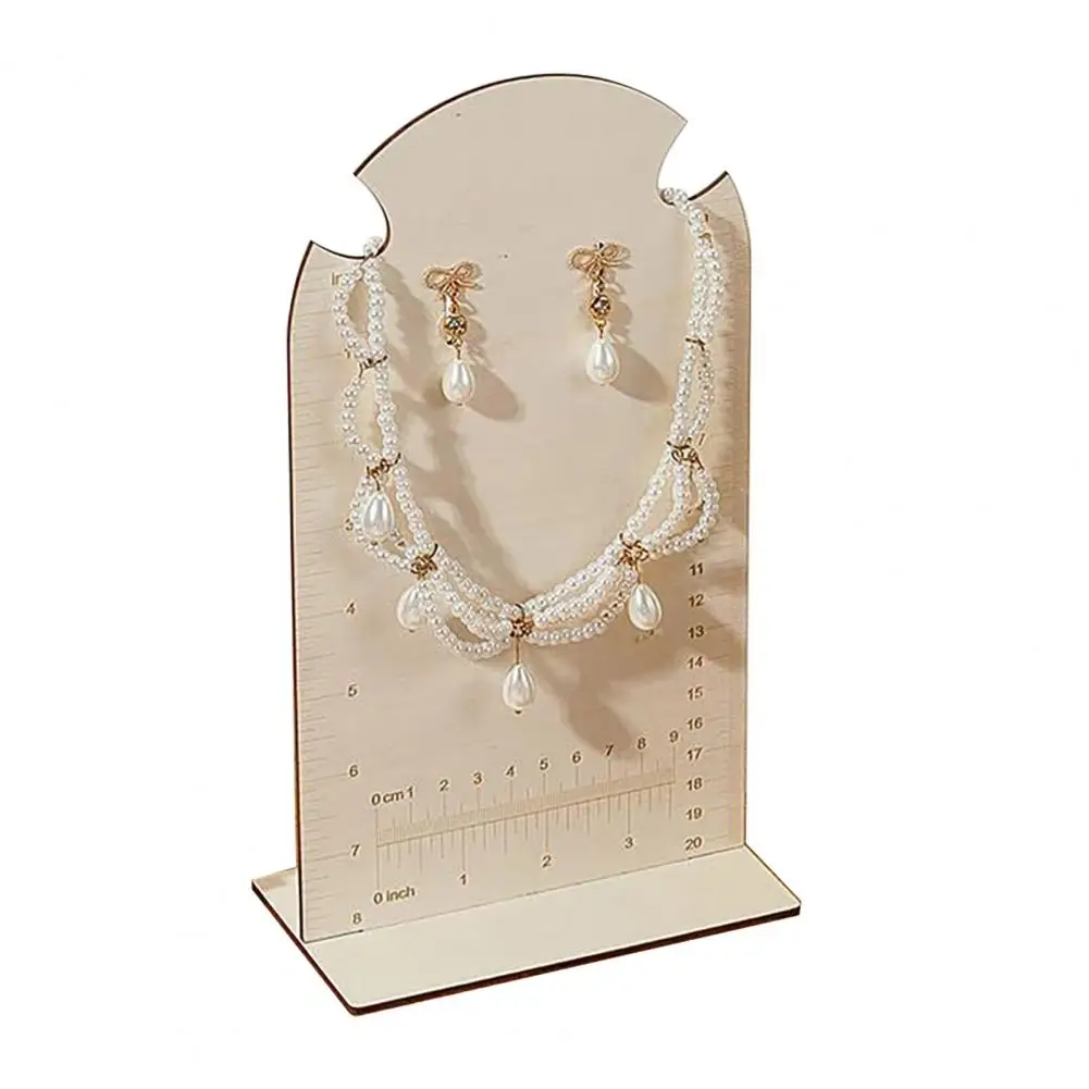 Jewelry Earring Holder Wooden Earring Organizer Frame with Pre-drilled Holes for Easy Assembly Stable Display Non-slip Ear Stud