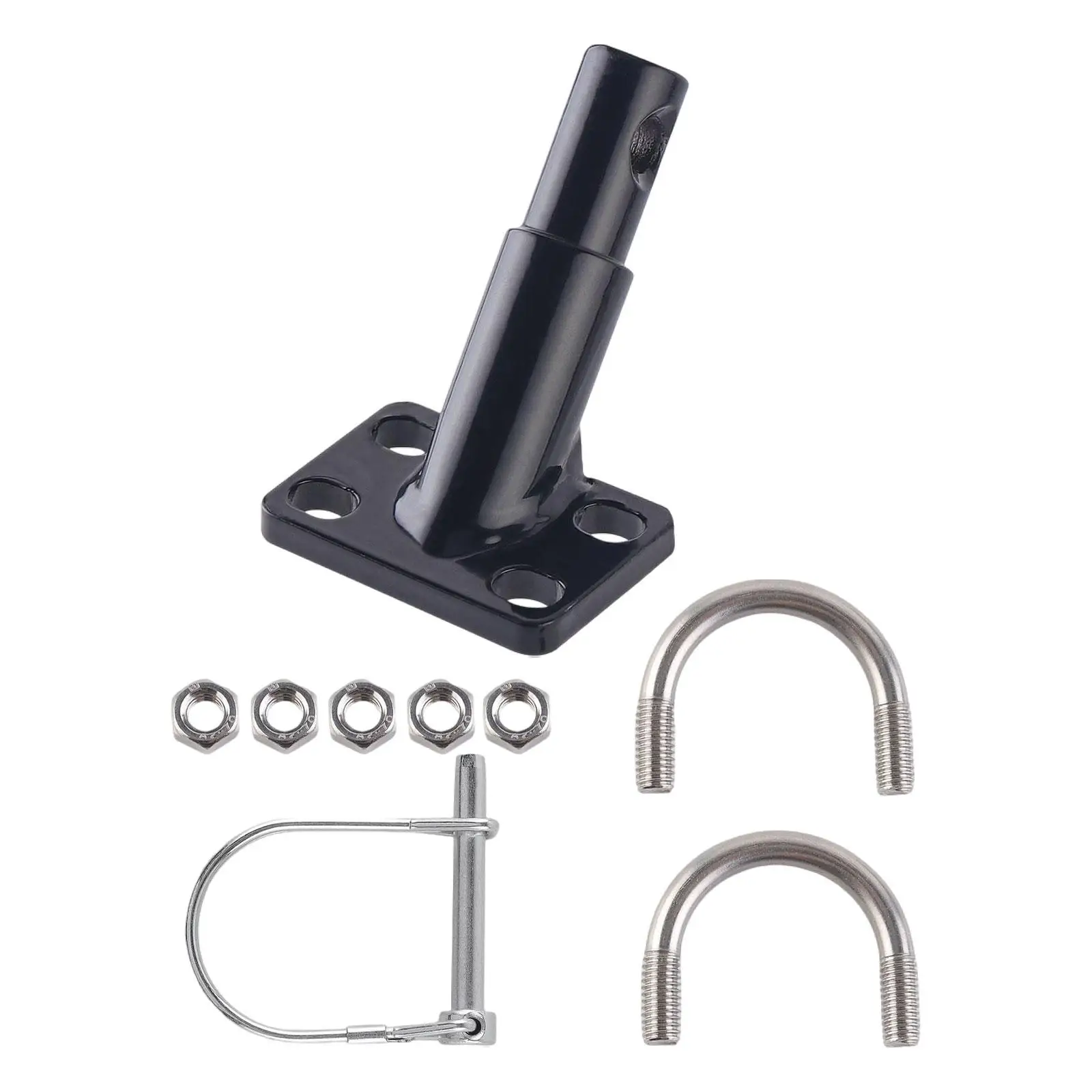 Sturdy Bike Trailer Connector Replacement Hitch Coupler Portable Adapter for Outdoor Camping Cycling Picnics