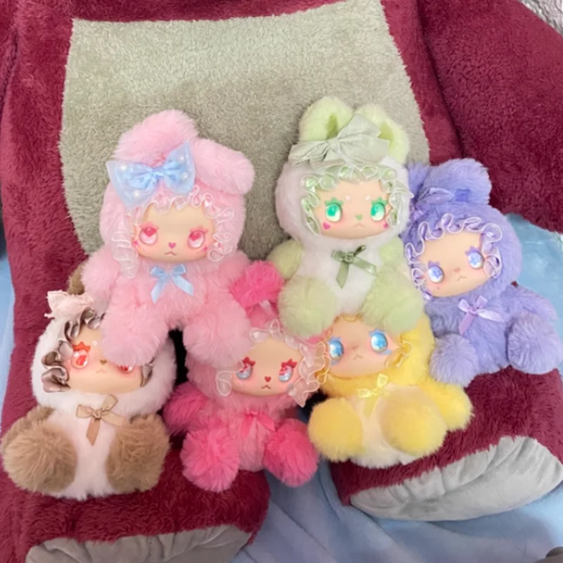 حقيقية جميلة إيما الأرنب التحالف سلسلة صندوق أعمى دمى لطيف تحصيل العصرية اللعب غرفة تزيين مُثبت صندوق غامض الهدايا