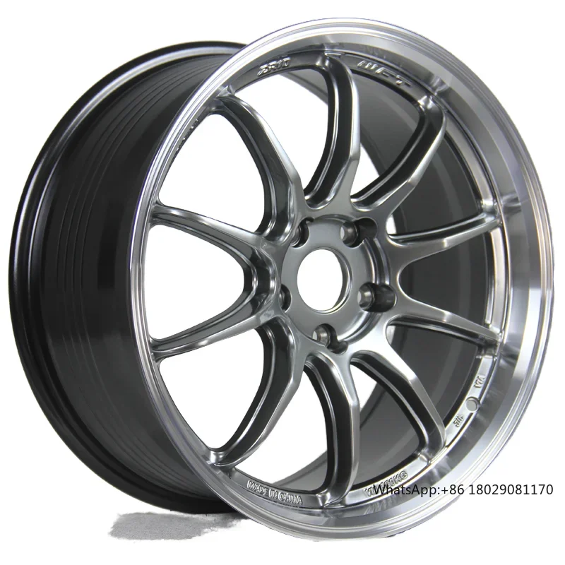 18 Inch 8.5 Wheel Car Hyper Black Alloy Concave Wheels Passenger Car Wheels Car Rims 18 Inch For Audi For Toyota For Honda