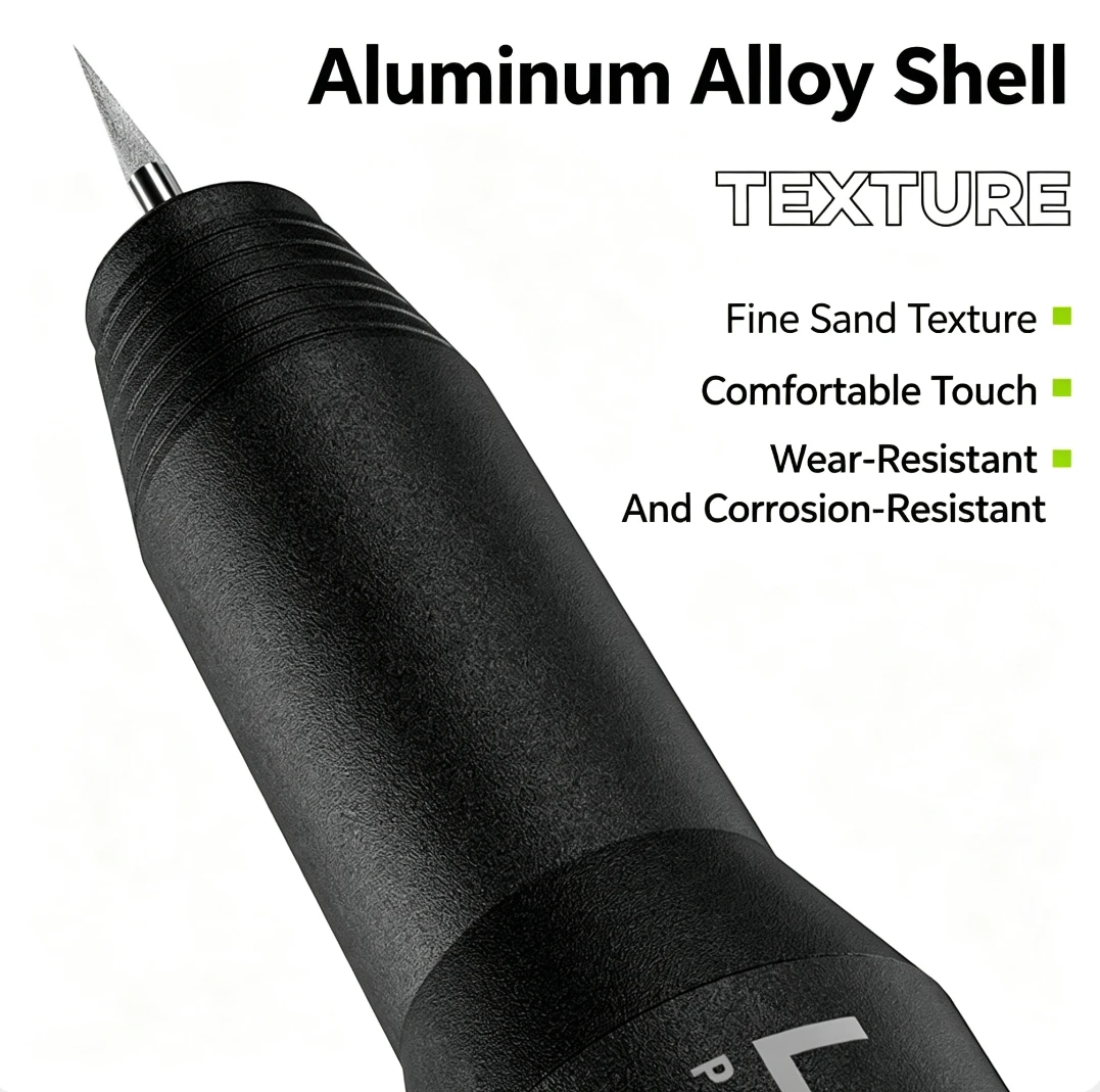 LUOWEI LW-P4 High Torque Polishing Pen for Mobile Phone and Tablet Repair Motherboard PCB Chip CPU Frame Polishing Cutting Tool