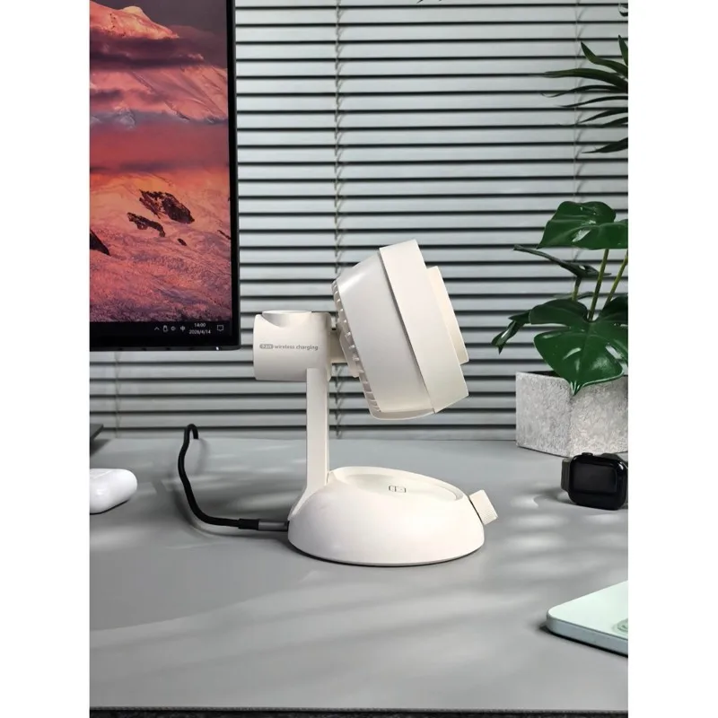 Multi-Region Compatible 4-In-1 Magnetic Wireless Charging Station 25W With Built-In Cooling Fan, Qi2.2 Standard