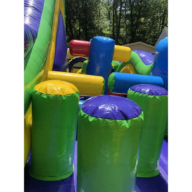 Inflatable Obstacle Course Inflatable Combo Bounce House Slide