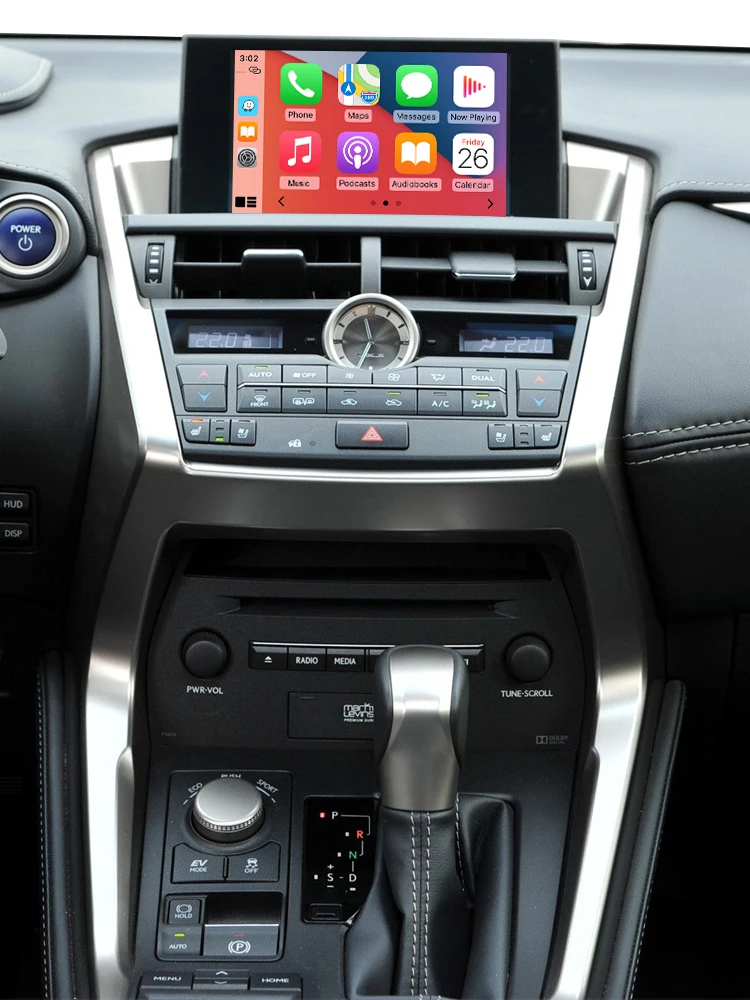 Wireless Carplay Android Auto für Lexus nx rx ist es gs rc ct ls lx lc ux gx 2010-2019, mit Spiegel Link Auto Spiel funktionen