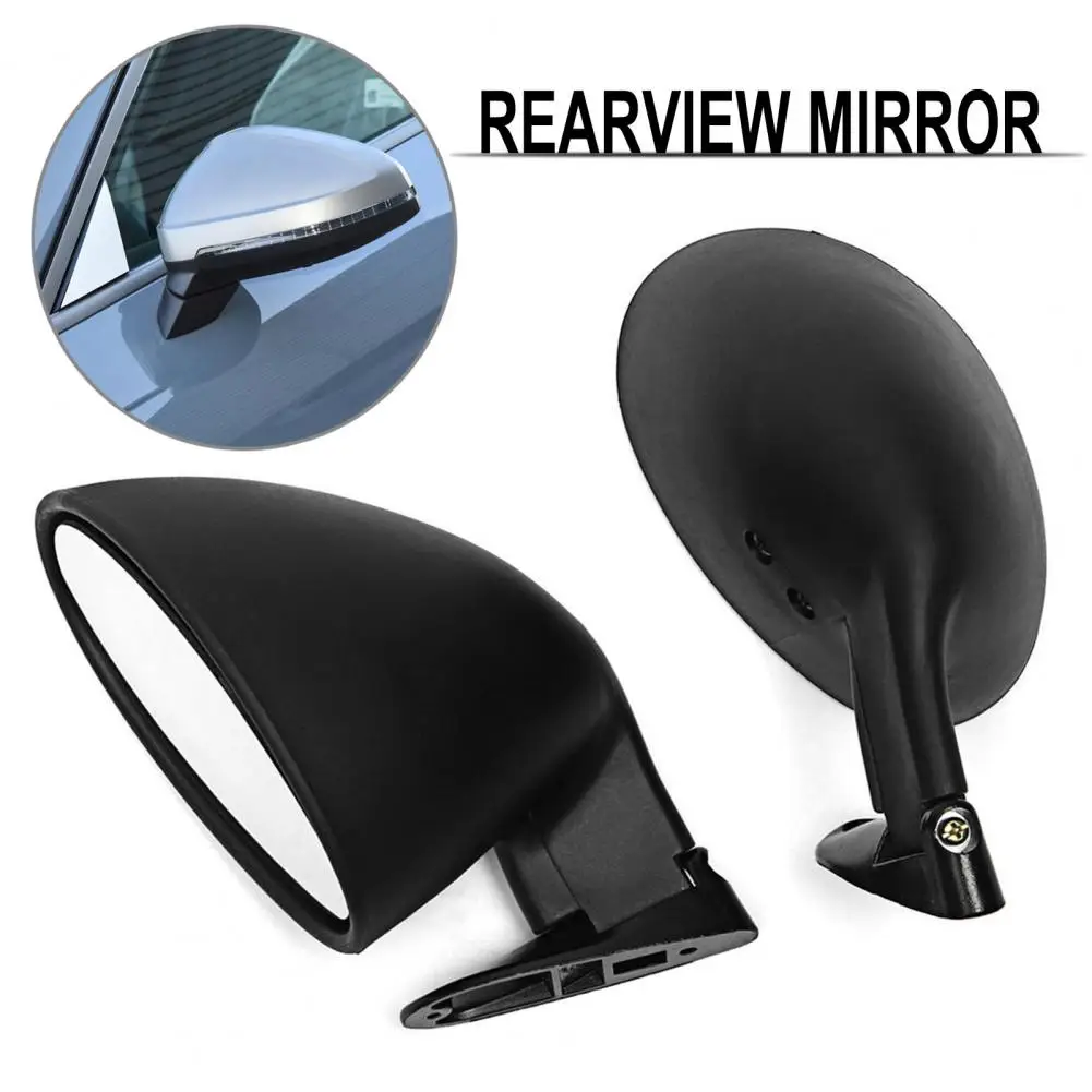 2Pcs  Car Door Side Mirrors Useful Auto Exterior Retro Mirror Reflector Anti-fogging Waterproof Side Mirrors