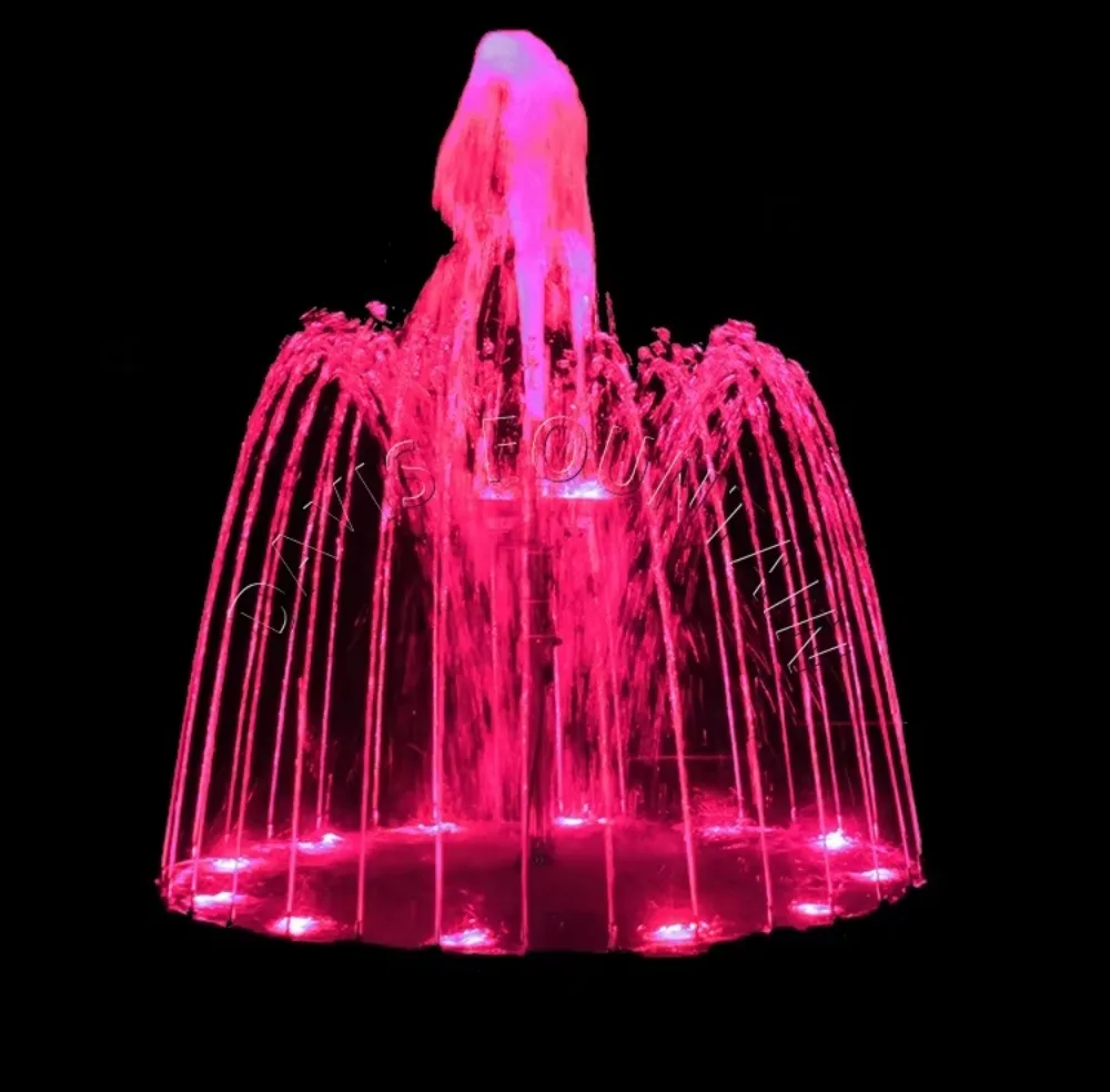Home Outdoor Garden Small Musical Dancing Water Fountain Multicolored LED Lights Stainless Steel Music/PLC/DMX512 Fountain