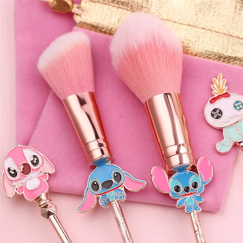 Stitch Professional Makeup Brush Set Beauty Powder Super Soft Blush Brush Foundation Concealer Beauty Make Up Brush