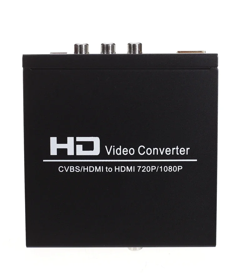 كامل HD 1080P HDMI إلى HDMI محول محول AV/CVBS/HDMI إلى HDMI الصوت والفيديو محول صندوق ل HDTV PS4 PS3 PS2 XBOX 360 #2
