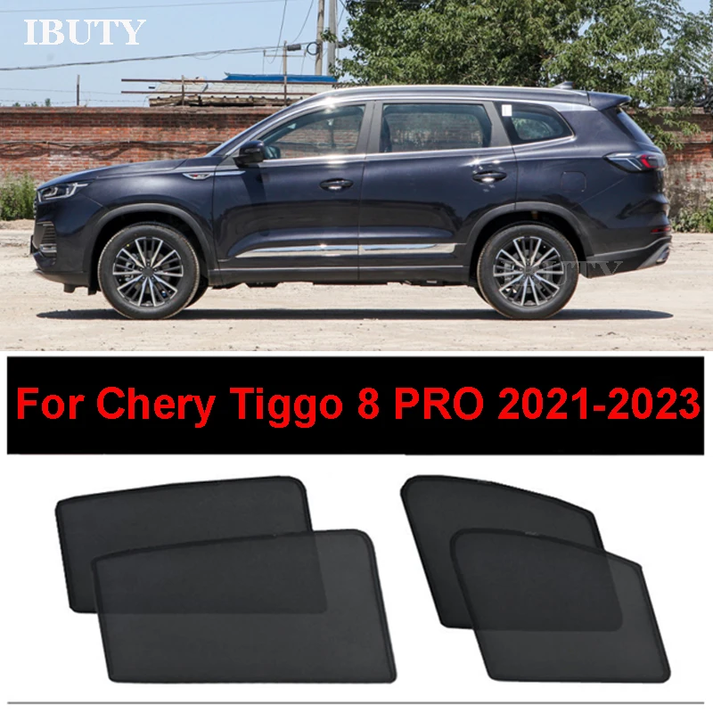 

Магнитный солнцезащитный козырек для Chery Tiggo 8 PRO 2021 2022 2023 автомобильный боковой солнцезащитный козырек сетчатые шторы солнцезащитный козырек