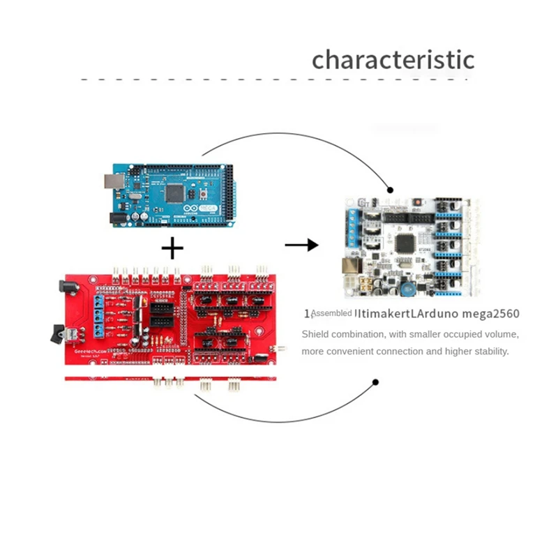 1 sztuka GT2560 płyta kontrolera płyta główna drukarki 3D moc niż Mega2560 + Ultimaker i Mega2560 + rampy 1.4