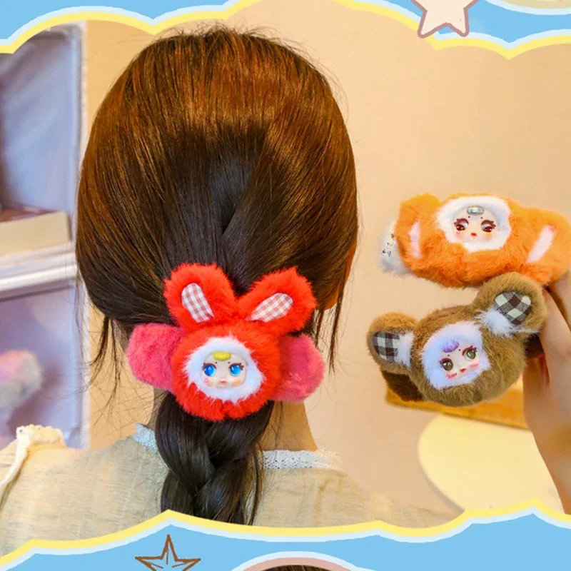 MM Sugar Baby Cute hairpin Blind Box ﻿Headband Doll Cute Cartoon Anime Headwear Accessories Gift for Kid&girl