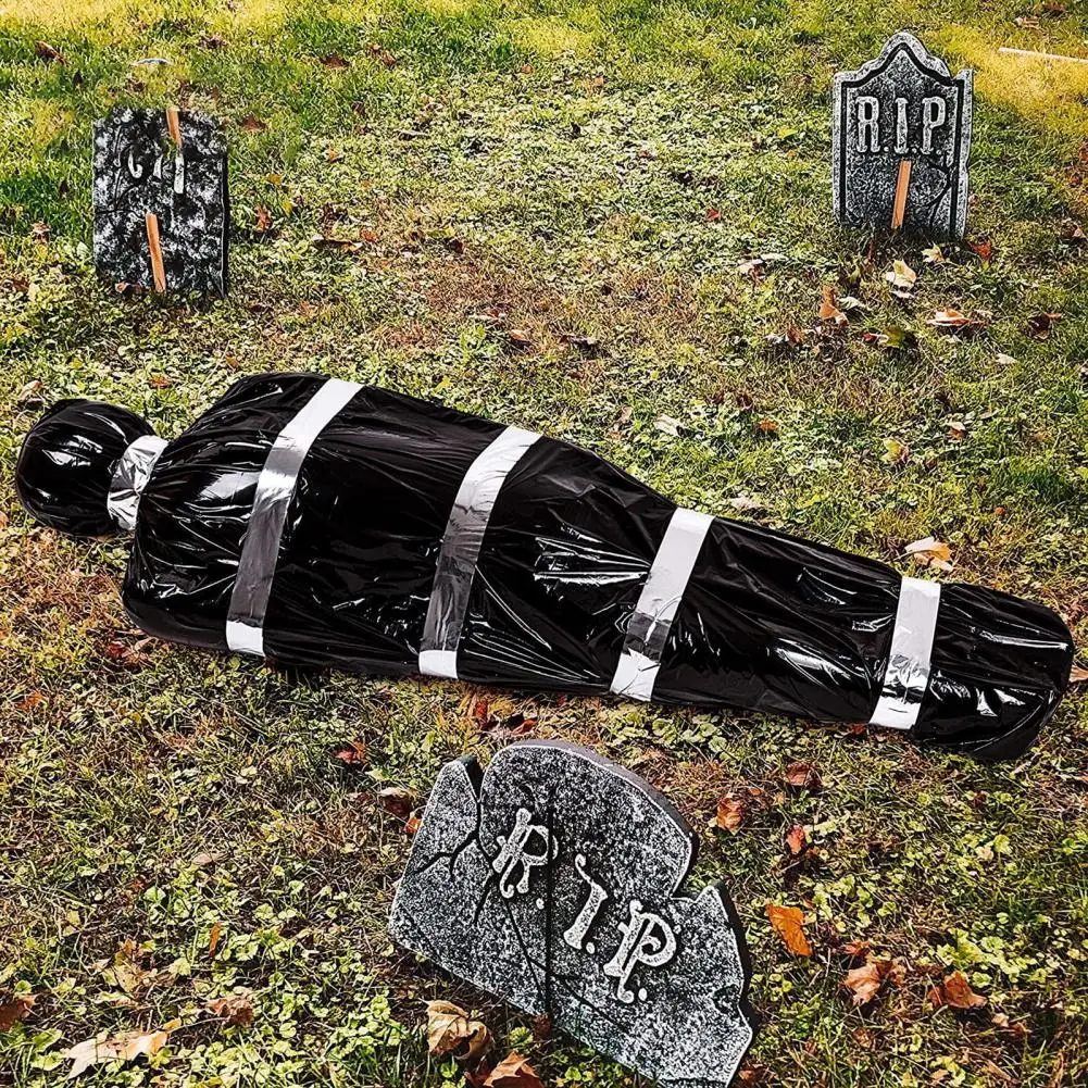 Funny Halloween Fake Corpse Easy to Assemble Increase The Terror Reusable Halloween Ornament Halloween Decoration