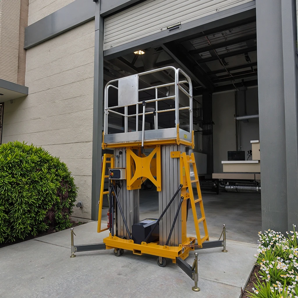 Double Column 10m Auto Rise Portable Electric Wheel Hoist New Aluminum Alloy Lift Car Transfer 250kg Load Capacity Chain Sling