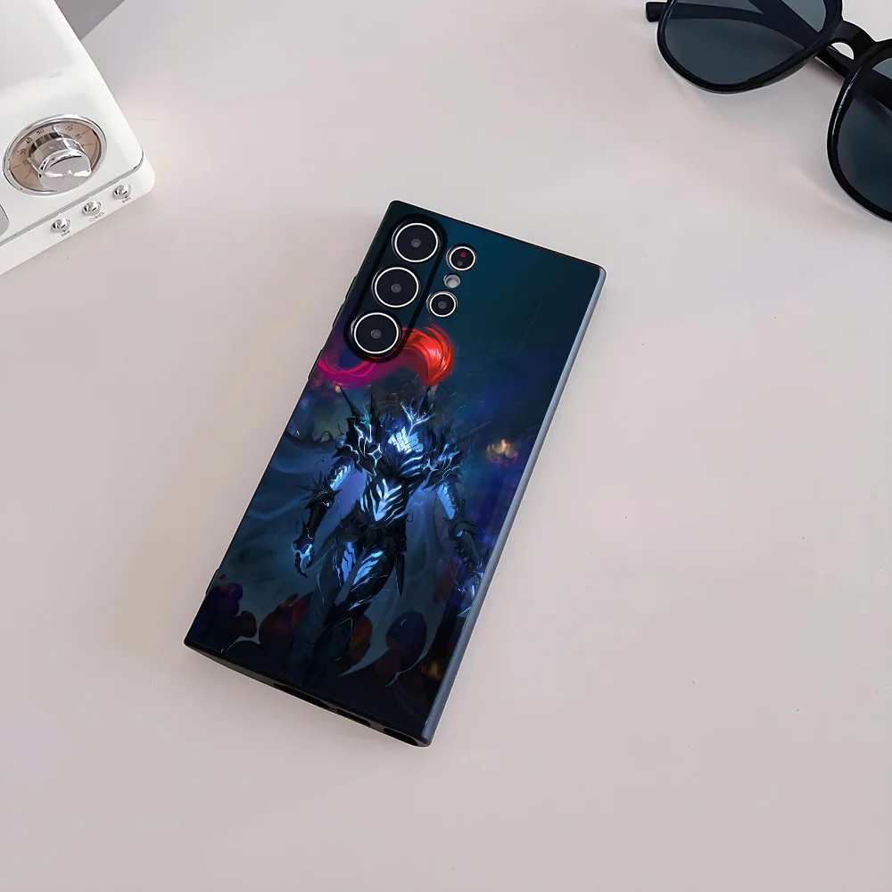 Anime S-Solo Leveling Phone Case For Samsung Galaxy S25 S24 S22 S23 Ultra S21 S20 Plus 5G Frosted Non-Slip Full Cover - Image 3