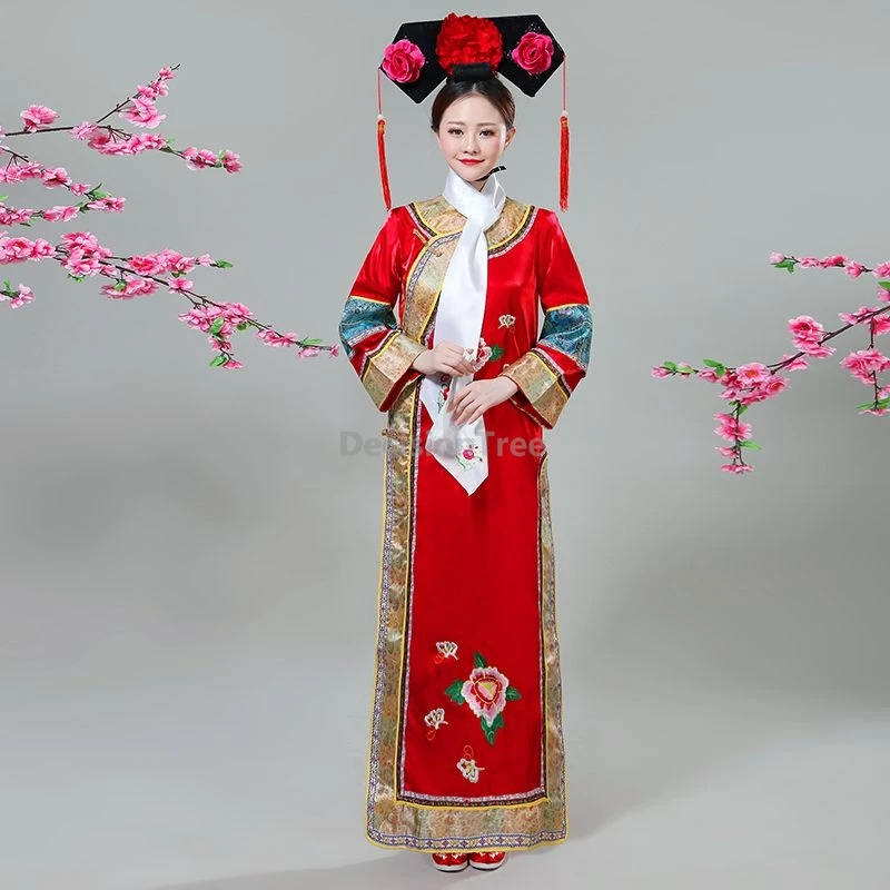 

2025 palace drama costume qing hanfu elegant traditional dainty performance clothing chinese ancient style photography hanfu