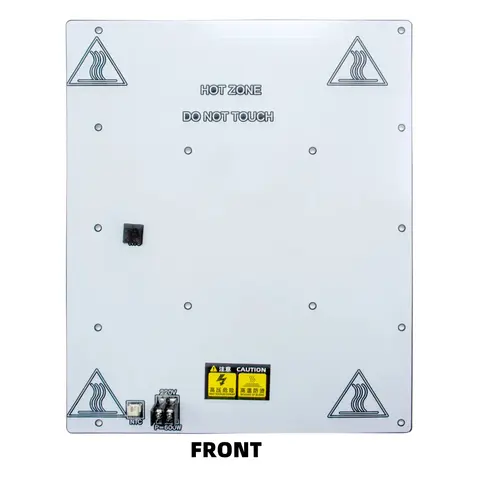 IdeaFormer Aluminum Heated Bed 110V/220V For IR3 V2 3D Belt Printer