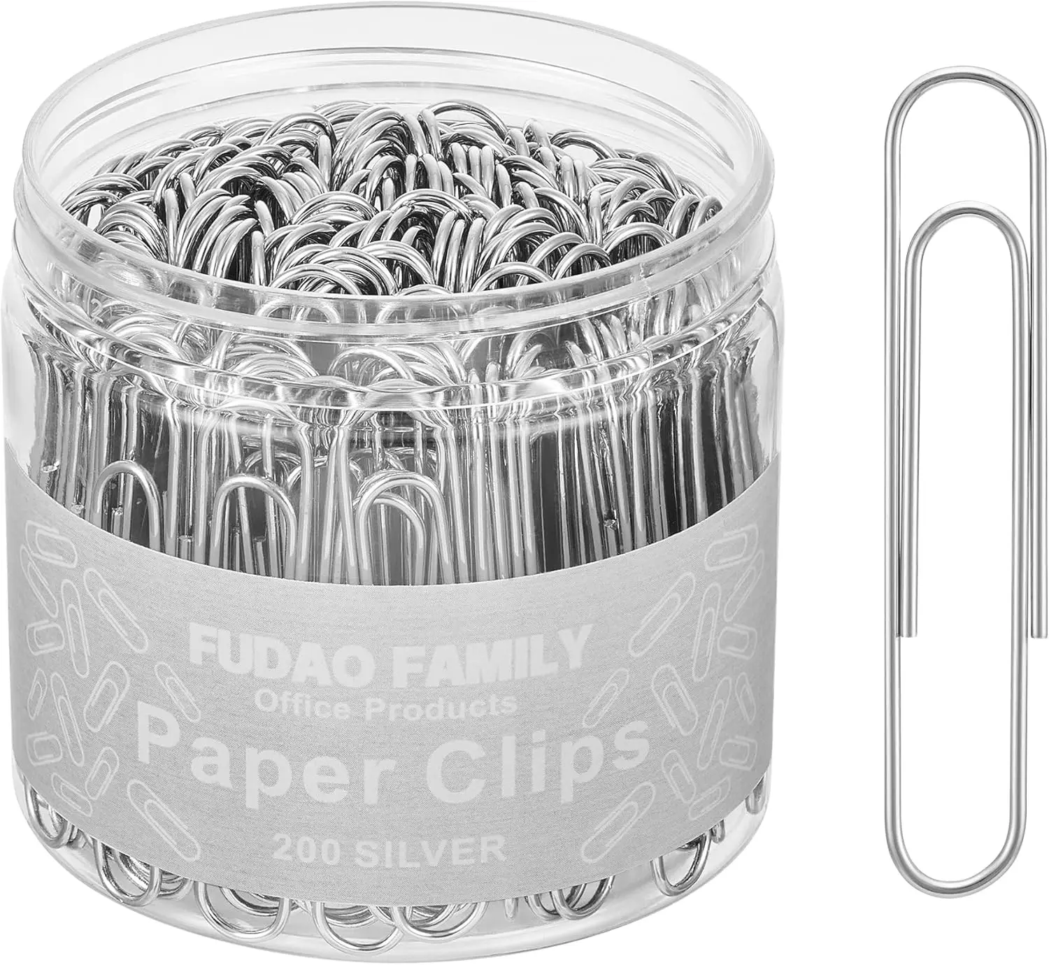 

2 Inch Jumbo Paper Clips, 200 pcs Large Clips for Office & Home